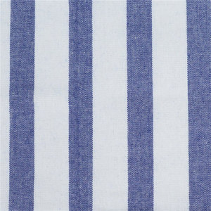 Ensemble de torchons de cuisine rectangulaires en coton rayé bleu et blanc tissé pour usage domestique - Product Image 3