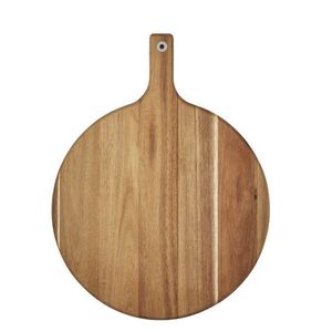 Planche à découper ronde en bois avec poignée, épaisseur 1,5 cm, compatible lave-vaisselle - Product Image 3