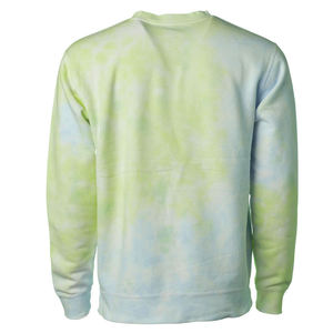 เสื้อสเวตเชิ้ตคอกลมผู้ชายลายมัดย้อม ผ้าฟลีซสั่งทำ แบรนด์ส่วนตัว ผู้ผลิตเสื้อผ้าขายส่ง รับผลิตโลโก้ตามสั่ง ซัพพลายเออร์ แบรนด์สหรัฐอเมริกาและยุโรป - Product Image 2