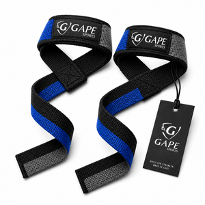Correas de Muñeca para Levantamiento de Pesas de Algodón/Nailon, Soporte Adicional para Entrenamiento de Fuerza, Correas de Levantamiento Elásticas, Servicio OEM, Uso Deportivo en Gimnasio - Product Image 5