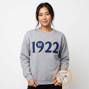 Sweat-shirt décontracté pour femme en molleton de coton éco-responsable 500g, brodé sur le devant, collection automne-hiver, haute qualité, Sigma Gamma Rho - Product Image 4