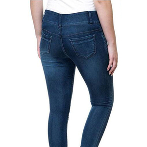 Fabricant OEM personnalisé, jeans en denim respirant pour femmes, prix de gros bon marché, pantalons en denim pour femmes adultes - Product Image 6