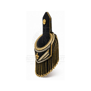 Épaulettes décoratives personnalisées brodées, accessoires d'épaule, prix de gros 2026 - Product Image 2