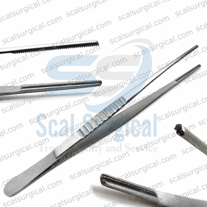 Pinzas para Tejido Vascular DeBakey, Instrumento Quirúrgico Atraumático, Pinzas Cardiovasculares Quirúrgicas de Acero Inoxidable - Product Image 6