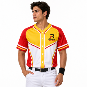 Maillot de baseball à manches courtes pour l'hiver, prix bas, confortable, qualité supérieure, nouvelle arrivée, respirant, doux - Product Image 3