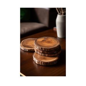 Sous-verre en bois poli au design classique et élégant pour table, idéal pour les maisons et les restaurants - Product Image 5