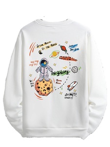 Sudadera térmica unisex de algodón y forro polar con logotipo personalizado, serigrafía al por mayor, para hombre, con personalización completa - Product Image 2