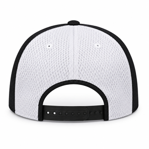 Gorra de Béisbol Unisex Negra y Blanca de Alto Rendimiento, Paneles de Malla Transpirable, Visera Curva, Gorra Deportiva con Logotipo Personalizado, Ligera, para Equipos - Product Image 2