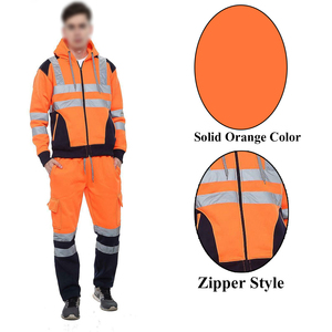 Vêtements de travail de sécurité extérieurs sur mesure pour adultes, confortables, nouveau design, grandes tailles, antistatiques, respirants, imperméables, haute visibilité - Product Image 6