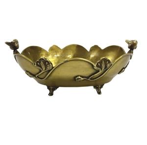 Bol de service en métal au design unique et moderne, nouveau look, tendance, pour fruits et desserts, idéal pour servir des dattes et des fruits sucrés - Product Image 6