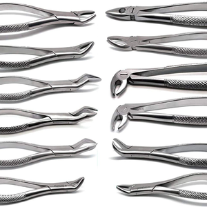 Ensemble de forceps d'extraction dentaire en acier inoxydable pour adultes/enfants, instruments buccaux, forceps d'extraction dentaire pour dix dents, haute qualité - Product Image 1