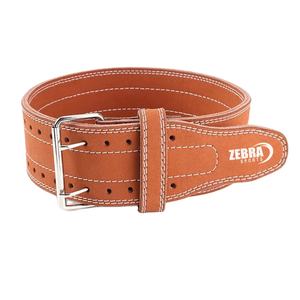 Gran oferta, cinturón de palanca de alta calidad antideslizante de cuero de vaca con logotipo personalizado para levantamiento de pesas y entrenamiento de gimnasio - Product Image 1