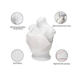 Protector de Pecho para Mujer, Transpirable, de EVA Ligero y Ajustable, para Luchadoras de Boxeo - Product Image 3