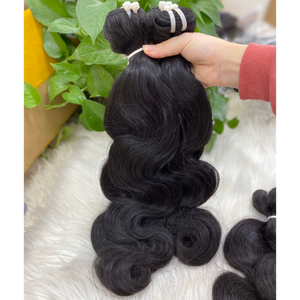 ผมเรียนัสจากเวียดนามช่อผมดิบพร้อมหนังศีรษะแบบคู่ - Product Image 3