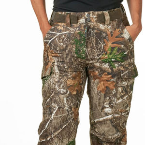 Pantalon de chasse de haute qualité, chaud pour l'hiver, en toile imperméable, coupe-vent, respirant, avec imprimé camouflage canard - Product Image 4