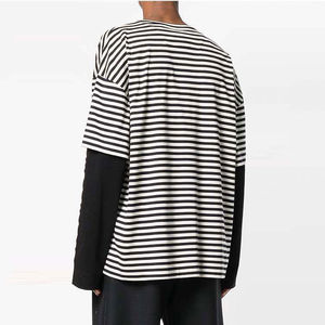 Camisetas Personalizadas Unisex de Manga Larga de Doble Capa para Hombre, 100% Algodón, Transpirables y de Secado Rápido - Product Image 4