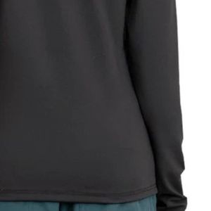 Camiseta de manga larga negra para mujer, top casual ajustado, camiseta básica para el día a día, ropa de moda sencilla para mujer - Product Image 5