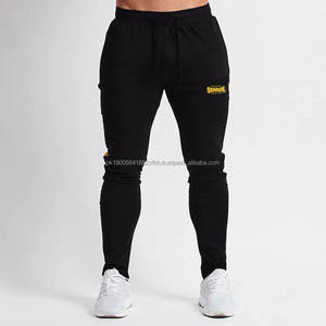 Men Sweat Joggers Casual Elastic Solid Sport Pants Mens Skinny Slim Fit Pants For Men Sweatpants Trousers Jogger Pants 2021 - Product Image 4