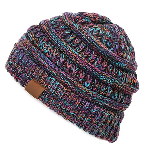 Gorros de Punto Premium, Tejido Común, Material Suave y Cálido, Unisex, para Uso Diario en Invierno y Comodidad al Aire Libre - Product Image 1