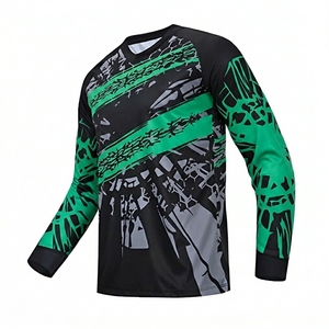 เสื้อเจอร์ซีย์จักรยานเสือภูเขาสำหรับผู้ชาย น้ำหนักเบา ระบายอากาศได้ดี แห้งเร็ว แขนยาว กันลม ไร้ตะเข็บ เหมาะสำหรับปั่นจักรยานบนถนนและเสือภูเขา - Product Image 5