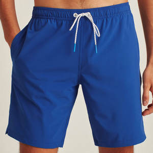 กางเกงว่ายน้ำชายขายส่งสั่งทำพิเศษสำหรับฤดูร้อน เอวยางยืด พิมพ์ลาย โพลีเอสเตอร์ 100% ระบายอากาศ กันลม คุณภาพสูง แห้งเร็ว - Product Image 2