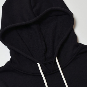 Sweat-shirts à capuche personnalisés grande taille à manches longues en molleton lavé style Hip Hop OEM pour femmes, streetwear avec taille froncée, coupe régulière, écologiques - Product Image 1