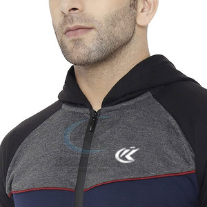 Survêtement léger et respirant à capuche pour homme - Séchage rapide, idéal pour l'extérieur en hiver, style tendance, prix bas - Product Image 6