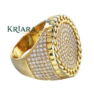 Anillo de plata de ley 925 con diamante amarillo cultivado en laboratorio, elegante joya para fiestas y eventos especiales, de proveedor indio para mujeres. - Product Image 2