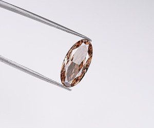 Diamant CVD cultivé en laboratoire, populaire, 4,04 CT, couleur champagne fantaisie, taille ovale, certifié IGI, pour la fabrication de bijoux, OM GEMS - Product Image 5