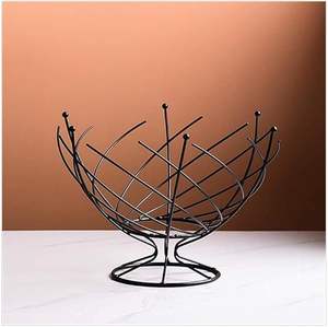 Panier de rangement en métal industriel moderne, solution de rangement durable pour la maison - Product Image 3