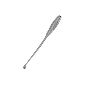 Curette droite 300 mm en acier inoxydable, instrument chirurgical, manche ergonomique, largeur 15 mm, réutilisable, non stérile - Product Image 2