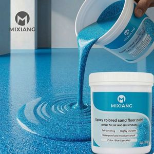 Peinture liquide industrielle époxy pour sols en sable coloré, revêtement pour bateaux, revêtement caoutchouté, imperméable, résistant aux alcalis et à l'humidité - Product Image 3