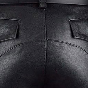 Shorts de sport en cuir satiné pour homme, taille haute élastique, écologiques, élégants, confortables, durables, respirants et coupe-vent - Product Image 5