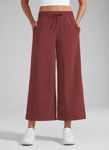 Pantalones para Adultos, Pantalones de Mujer a Prueba de Viento, Pantalones de Alta Calidad, Pantalones de Tela de Seda con Corte Acampanado - Product Image 3
