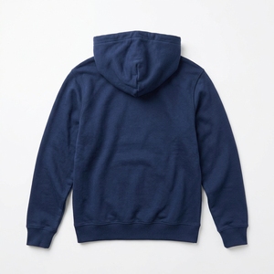 Custom <b>Women</b> Navy <b>Blue</b> <b>Hoodie</b> Wholesale Casual Long Sleeve Sweatshirts Cotton <b>Blue</b> Plain <b>Hoodie</b> Tops Solid Oversized Pullover - Product Image 3
