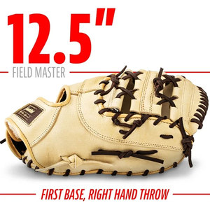 Professional Genuine Leather Baseball Glove Catcher's Mitt for Adult Youth Training Softball Mitt Baseball Sport Equipment - Product Image 2