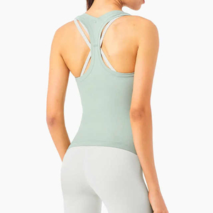Camiseta sin Mangas para Mujer, Talla Grande, Transpirable, de Secado Rápido, de Algodón, Informal, para Verano, de Alta Calidad, Unisex, para Exteriores - Product Image 2