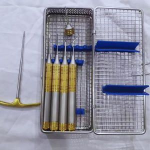 Kit d'extraction dentaire flexible Periotome 6 pièces, élévateurs luxateurs manuels à vis en acier inoxydable allemand par Grip Surgical - Product Image 3
