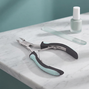 Stainless Steel Professional Finger <b>Nail</b> <b>Clipper</b> Flat Jaw Wide Opening Curved Blade Sharp Durable Cuticle Trimmer <b>for</b> Baby Adult - Product Image 2