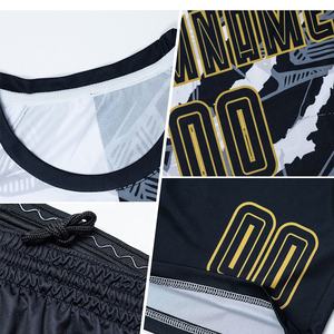 ชุดฟุตบอลแบบกำหนดเอง OEM ออกแบบชุดของคุณเอง มีทุกขนาด ราคาขายส่ง ปรับแต่งโลโก้และชื่อทีมของคุณเอง - Product Image 3