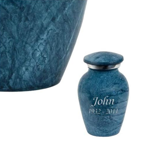 Personalized Funeral Memorial Cremation Urns Marble Finished Mini <b>Keepsake</b> Urns for Human <b>Pet</b> <b>Ashes</b> Best Price - Product Image 5