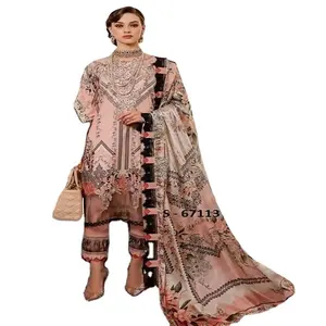 Новейший дизайн, Индивидуальный размер, Женский пакистанский костюм для свадьбы, пакистанские костюмы, индийское Повседневное платье по оптовой цене