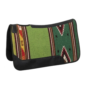 Indian Manufacturer Lightweight Cotton Genuine Leather Saddle Pads Plain Dyed for <b>Men</b> Competition Use - Product Image 4