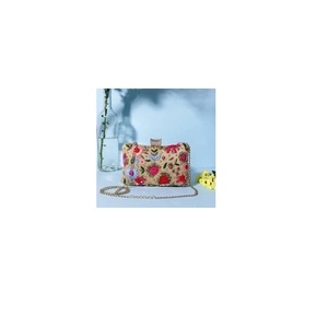 Best Quality Stylish Women <b>Clutch</b> Purse for Party Evening Wedding Designer Handmade Handbag Available At Best Market Price - Product Image 5