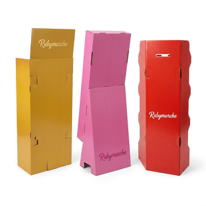 Expositor de PVC para suelo de tienda, de varios niveles, para exhibición de productos, promoción en tiendas y marketing de marca - Product Image 1