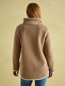 Sweat-shirt oversize à col ras du cou en coton côtelé 290 g/m² pour femme, personnalisable avec logo brodé ou impression par transfert, vente en gros - Product Image 3