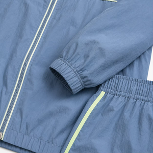 Ensemble de survêtements légers pour hommes : coupe-vent en nylon et short Dolphin – Vêtements de sport de course à pied – Fabrication sous marque privée - Product Image 6