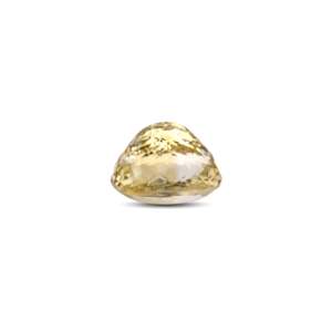 Natural 9.4 Ct Sky Blue Citrine Oval Faceted Loose Gemstone for Fine Jewelry - Product Image 3