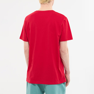 T-shirt unisexe à col en V, coupe classique, 100 % coton, couleur personnalisable, respirant, séchage rapide, écologique, personnalisable, style urbain - Product Image 2