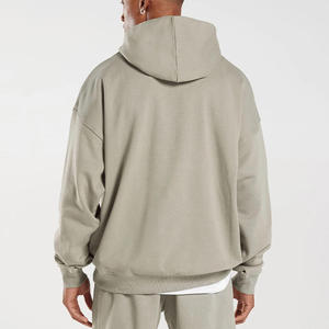 Sudadera con Capucha de Corte Cuadrado Personalizada, Tejido Rico en Algodón, Marca Privada, MOQ Bajo, Fabricante - Product Image 4